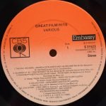 Great Film Hits LP Plak - Görsel 3