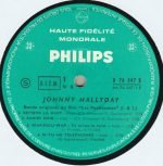 Johnny Hallyday – N°2 (Retiens La Nuit) 10" LP Plak - Görsel 3