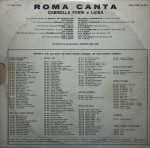 Gabriella Ferri – Roma Canta LP Plak - Görsel 2