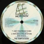 The Temptations – Papa Was A Rollin' Stone (Remix 1987) 12'' Maxi Single Plak (House) - Görsel 4