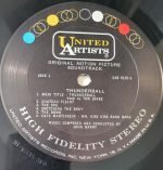 John Barry – Thunderball (Original Motion Picture Soundtrack James Bond 007) LP Plak - Görsel 3