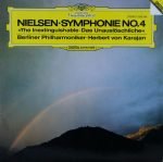Nielsen, Berliner Philharmoniker • Herbert von Karajan – Symphonie No. 4 »The Inextinguishable = Das Unauslöschliche« LP Plak