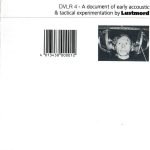 Lustmord ‎– A Document Of Early Acoustic & Tactical Experimentation CD