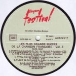 Les Grands Succès De La Chanson Française Vol.3 1950-1960 2LP Plak - Görsel 3