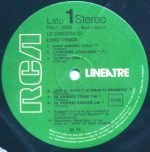 Luigi Tenco – Le Canzoni Di Luigi Tenco LP Plak - Görsel 3