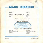 Manu Dibango – Soul Makossa / Lily 45lik Plak - Görsel 2