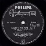 Herbie Mann With The Wessel Ilcken Combo – Salute To The Flute LP Plak - Görsel 3