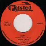 Kathy Linden – Billy / If I Could Hold You In My Arms 45lik Plak