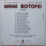 Mihai Botofei – Un Virtuose Du Violon - A Virtuoso Of The Violin LP Plak - Görsel 2