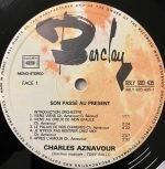 Charles Aznavour – Son Passé ... Au Présent 3LP Plak - Görsel 3