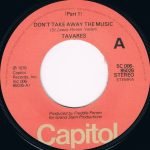 Tavares – Don't Take Away The Music (Part 1) 45lik Plak - Görsel 2
