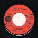 Enrico Macias – L'amour, C'est Pour Rien 45lik Plak - Görsel 3