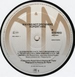Rupert Hine – Waving Not Drowning LP Plak - Görsel 3