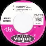 Jacques Dutronc – Les Cactus 45lik Plak - Görsel 2