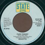 Rokotto – Funk Theory 45lik Plak - Görsel 2