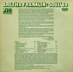 Aretha Franklin – Soul '69 LP Plak - Görsel 2