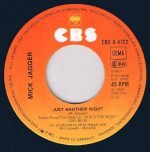 Mick Jagger – Just Another Night 45lik Plak - Görsel 2