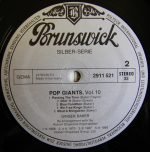 Ginger Baker – Pop Giants, Vol. 10 LP Plak - Görsel 3