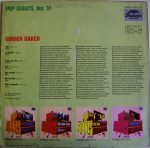 Ginger Baker – Pop Giants, Vol. 10 LP Plak - Görsel 4