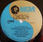 Hank Williams, Jr., Shelley Fabares, Ed Begley – A Time To Sing (From The Motion Picture Sound Track) LP Plak - Görsel 3