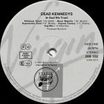 Dead Kennedys – In God We Trust, Inc. EP Plak - Görsel 3