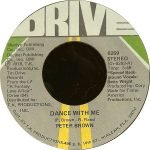Peter Brown – Dance With Me 45lik Plak