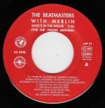 The Beatmasters – Who's In The House 45lik Plak (Early House) - Görsel 3