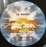 La Bionda – I Wanna Be Your Lover LP Plak - Görsel 3