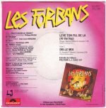 Les Forbans – Leve Ton Ful De La 45lik Plak (French Rock 'n Roll) - Görsel 2