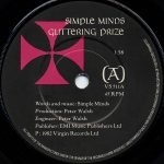 Simple Minds – Glittering Prize 45lik Plak - Görsel 3