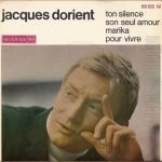 Jacques Dorient – Ton Silence 45lik Plak