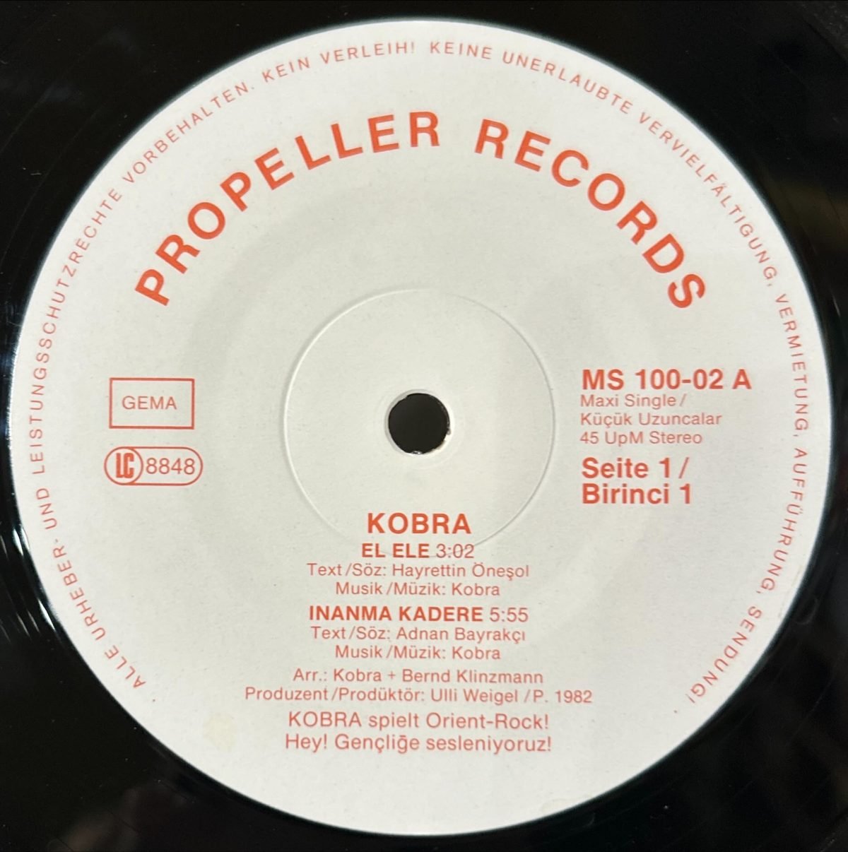 Kobra LP Plak - Görsel 3
