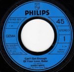 Barry White – Can't Get Enough Of Your Love, Babe 45lik Plak - Görsel 2