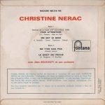Christine Nerac – Fais Attention 45lik Plak - Görsel 2