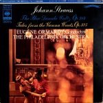 Johann Strauss ‎– The Blue Danube Waltz, Op. 314 / Tales From The Vienna Woods, Op. 325 45lik Plak (Japon Baskı)
