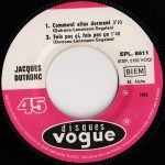 Jacques Dutronc – Il Est Cinq Heures, Paris S'éveille 45lik Plak - Görsel 4
