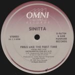 Sinitta – Feels Like The First Time 12" Maxi Single Plak (80s Disco) - Görsel 2