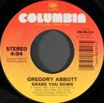 Gregory Abbott – Shake You Down 45lik Plak - Görsel 2