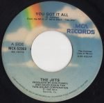 The Jets – You Got It All 45lik Plak