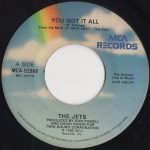 The Jets – You Got It All 45lik Plak