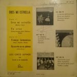 Los Cinco Latinos – Eres Mi Estrella 45lik Plak - Görsel 2