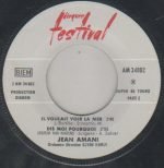 Jean Amani – Dis-Moi Pourquoi 45lik Plak - Görsel 4