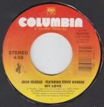 Julio Iglesias Featuring Stevie Wonder – My Love 45lik Plak - Görsel 2