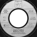 Jayne Collins – Madonna's Eyes 45lik Plak - Görsel 2