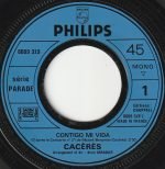 Cacérès – Contigo Mi Vida 45lik Plak - Görsel 2