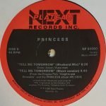 Princess – Tell Me Tomorrow 12" Maxi Single Plak (80s Disco)