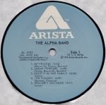 The Alpha Band – The Alpha Band LP Plak - Görsel 4
