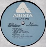 The Alpha Band – The Alpha Band LP Plak - Görsel 3