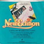 New Edition – A Little Bit Of Love 45lik Plak - Görsel 2