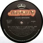 O'Chi Brown – 100% Pure Pain 12" Maxi Single Plak - Görsel 3
